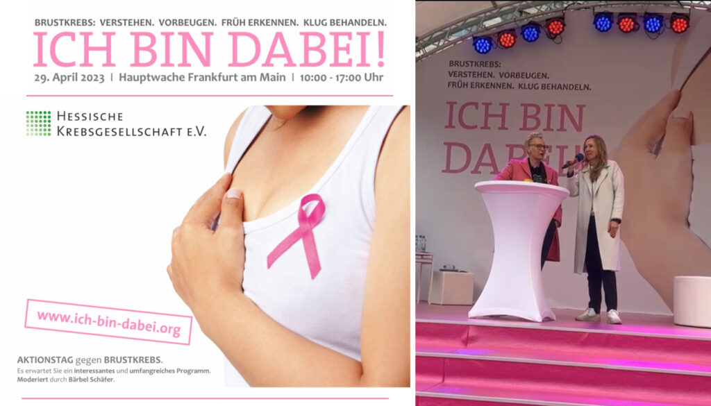 Impressionen: ICH BIN DABEI! - Aktionstag für Brustkrebs